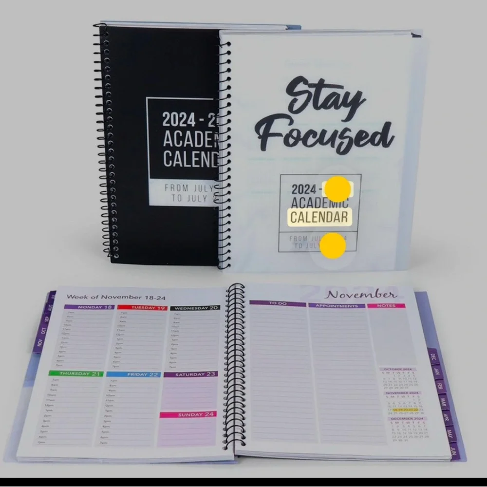 Clearance Sale under $10! 25-26 PURPLE Academic Calendar w/ todo list